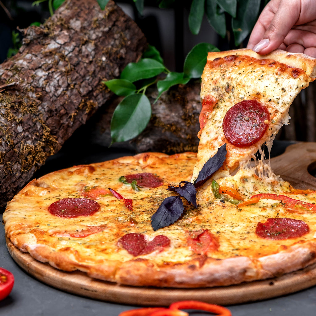 ideas for cooking pizzas in the garden