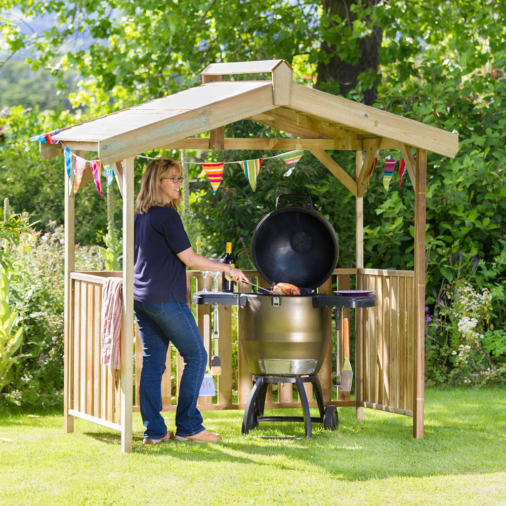 Zest Outdoor Living Ashton BBQ Shelter - Main Image